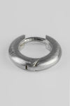 Parts of Four Hoop Hoop Earrings Collection III Highly Handcrafted PS4-2035-5-MA-YGCY Matte Sterling Silver 13mm PPOF58